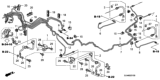 Diagram for 2007 Honda Fit Hydraulic Hose - 01464-SLN-A00