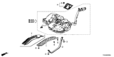 Diagram for 2019 Honda Civic Fuel Tank Strap - 17521-TGG-A00