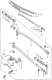 Diagram for 1977 Honda Accord Wiper Arm - 38460-671-675