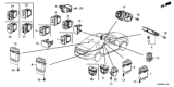 Diagram for Honda Accord Seat Heater Switch - 35600-T2A-A01