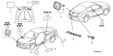 Diagram for 2010 Honda Accord Emblem - 75701-TE0-A01