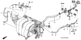 Diagram for 2005 Honda CR-V Diverter Valve - 36145-PND-A01