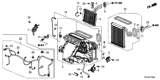 Diagram for 2017 Honda Clarity Fuel Cell Heater Core - 79110-TRT-A01