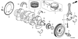 Diagram for 2021 Honda Accord Harmonic Balancer - 13810-6B2-A01