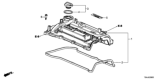 Diagram for 2019 Honda Accord Valve Cover Gasket - 12341-59B-013