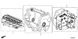 Diagram for Honda HR-V Cylinder Head Gasket - 06110-R1A-000