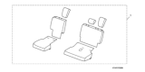 Diagram for Honda Seat Cover - 08P32-THR-110F