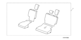 Diagram for 2022 Honda Odyssey Seat Cover - 08P32-THR-110F