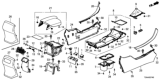 Diagram for 2017 Honda Accord Armrest - 83450-T2F-A21ZK