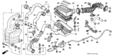 Diagram for 1992 Honda Accord Air Duct - 17252-PT3-A00