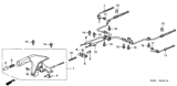 Diagram for Honda Accord Parking Brake Cable - 47560-S82-A52