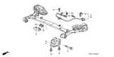 Diagram for Honda Axle Beam - 42110-S3Y-020