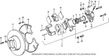 Diagram for Honda Civic Brake Caliper Piston - 45216-663-671