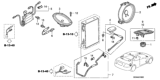 Diagram for 2006 Honda Accord Antenna - 39150-SDN-L41ZB