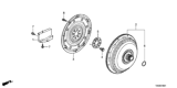 Diagram for Honda Crosstour Torque Converter - 26000-R70-315