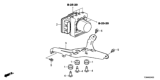 Diagram for 2017 Honda Accord ABS Control Module - 57110-T3M-A73