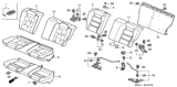 Diagram for 1998 Honda Accord Seat Cover - 82121-S82-A21ZC