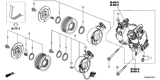 Diagram for Honda Civic A/C Compressor Cut-Out Switches - 38801-RPY-E01