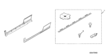 Diagram for 2008 Honda Civic Spoiler - 08F04-SVA-160