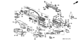 Diagram for Honda Accord Glove Box - 77501-SM4-A01ZA