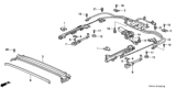 Diagram for Honda Accord Sunroof Cable - 70370-S84-A01