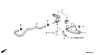 Diagram for 2002 Honda Accord Canister Purge Valve - 36160-P8E-A02