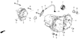 Diagram for Honda CRX Automatic Transmission Seal - 91205-PE6-004