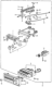 Diagram for 1983 Honda Accord Blower Control Switches - 35650-SA5-013