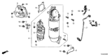 Diagram for 2020 Honda Accord Oxygen Sensor - 36532-6A0-A01