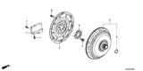 Diagram for Honda Torque Converter - 26000-RN0-315