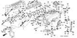 Diagram for Honda Pilot Coolant Temperature Sensor - 37870-PK2-015