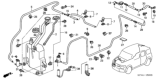 Diagram for 2006 Honda Accord Washer Pump - 38512-SDA-A01