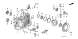 Diagram for Honda Civic Differential - 41311-PL4-000