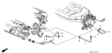 Diagram for 1998 Honda Accord Radiator Hose - 19522-P8A-A00