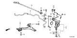 Diagram for 2017 Honda Accord Sway Bar Link - 51320-T2A-A01