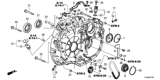 Diagram for 2018 Honda Accord Bellhousing - 21110-5CG-000