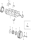 Diagram for Honda Accord Crankshaft - 13310-PB2-000