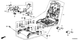 Diagram for 2014 Honda Accord Occupant Detection Sensor - 81169-T2F-A01