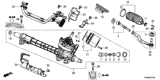 Diagram for 2014 Honda Civic Rack And Pinion - 53601-TS9-A01