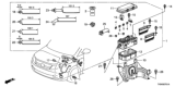 Diagram for 2016 Honda Odyssey Fuse - 38233-TK8-A01