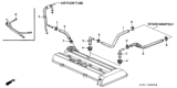 Diagram for 1998 Honda CR-V PCV Hose - 11856-P3F-000