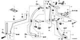 Diagram for Honda Odyssey A/C Hose - 80311-THR-A01