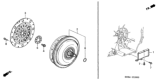 Diagram for Honda Odyssey Torque Converter - 26000-P8F-335