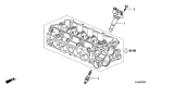 Diagram for 2008 Honda Fit Ignition Coil - 30520-PWC-S01