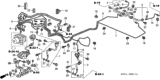 Diagram for Honda Insight Brake Line - 01466-S3Y-000