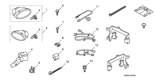 Diagram for Honda Civic Fog Light - 08V31-SVA-100D