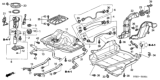 Diagram for 2005 Honda Civic Fuel Tank - 17500-S5B-L02