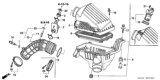 Diagram for 2003 Honda Accord Air Intake Coupling - 17228-RAD-L60