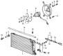 Diagram for 1983 Honda Civic A/C Condenser - 38600-SA0-661