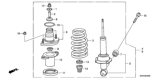Diagram for Honda CR-V Coil Springs - 52441-SWA-A11